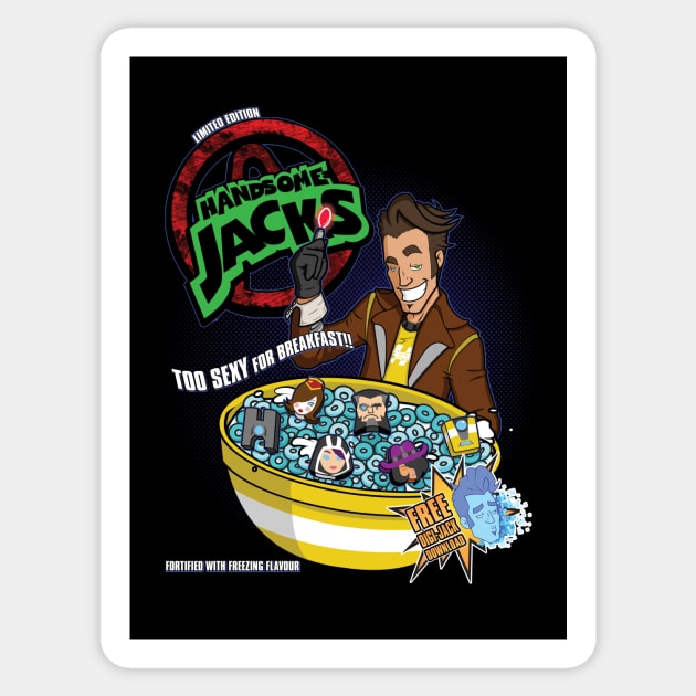 Handsome Jacks (Pre-Sequel Variant) Sticker by Dudestream